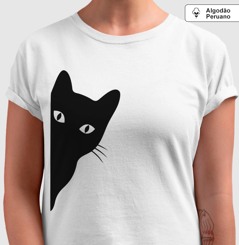 Advinha quem está olhando - Produto Premium - Algodão Peruano