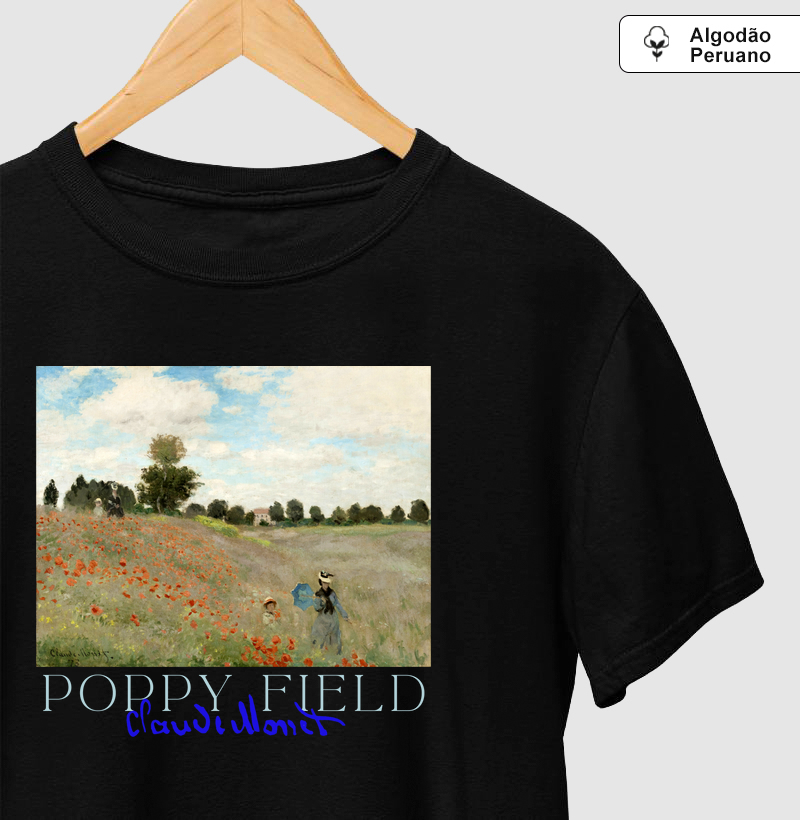 Poppy Field (1873) - Claude Monet