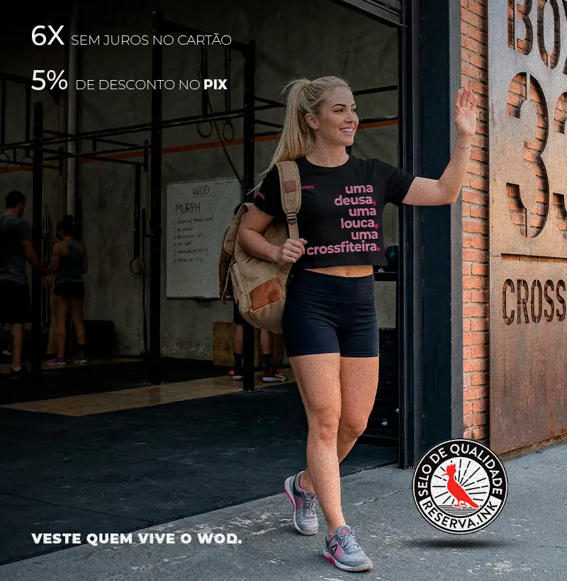 Uma deusa crossfiteira