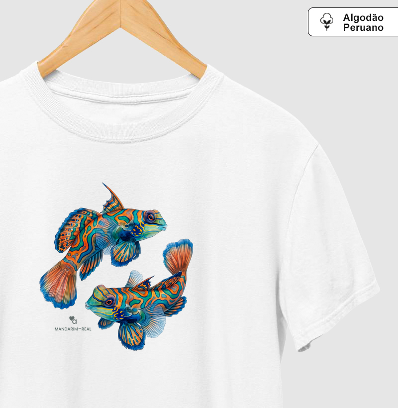 Peixes - Mandarim Real - Algodão Peruano