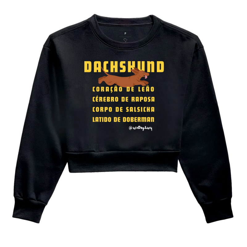 Dachshund Caramelo Coração de Leão