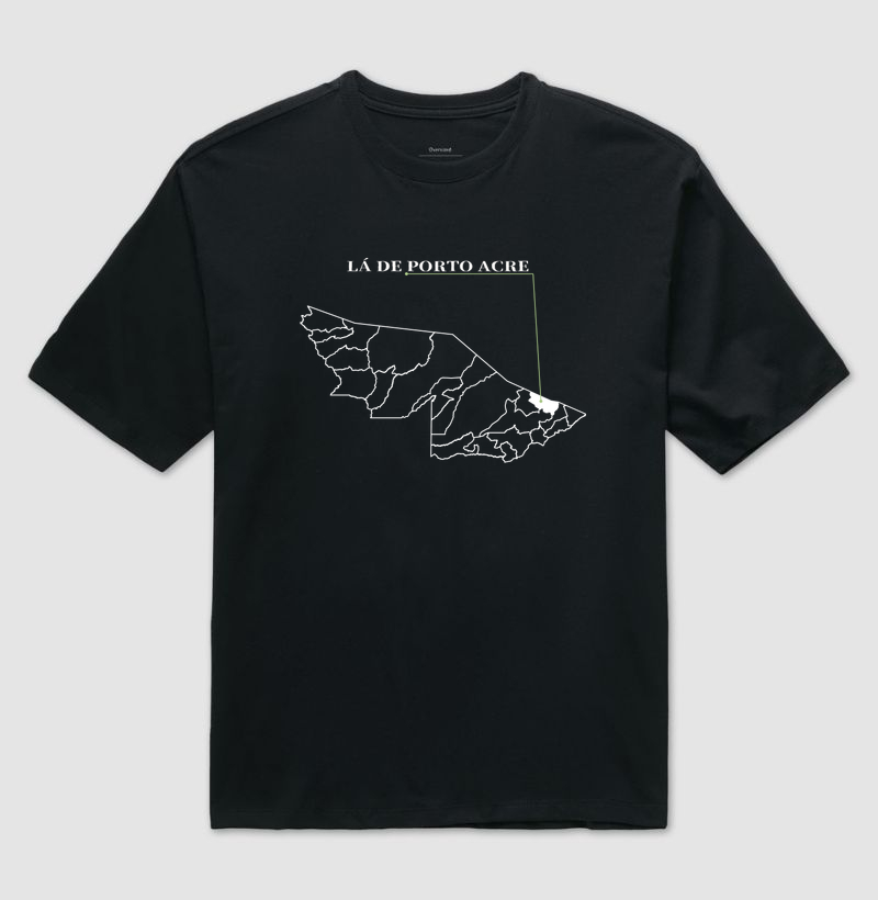 Porto Acre | Origem AC - Camiseta Oversized