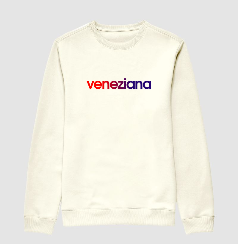 Suéter Moletom Veneziana Cores da Bandeira