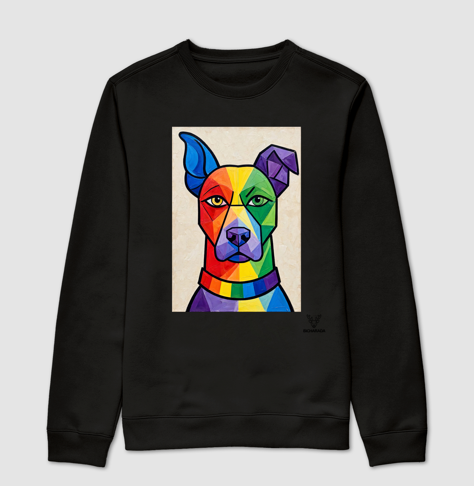 Gato cubista Lgbt+ 🏳️‍🌈🏳️‍⚧️