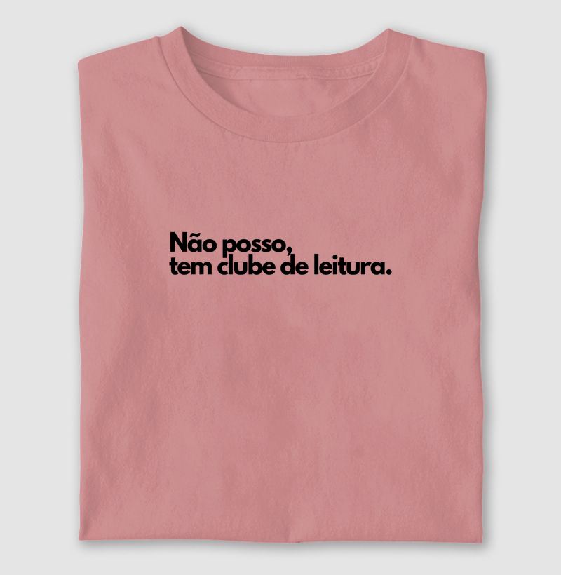 Não posso - clube de leitura