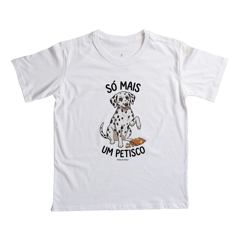 CAMISETA INFANTIL DALMATA PETISCO
