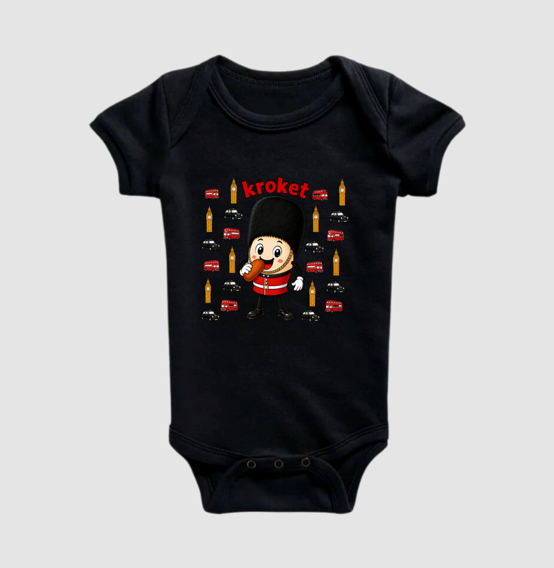 Egg Kroket - Inglaterra - Body Infantil