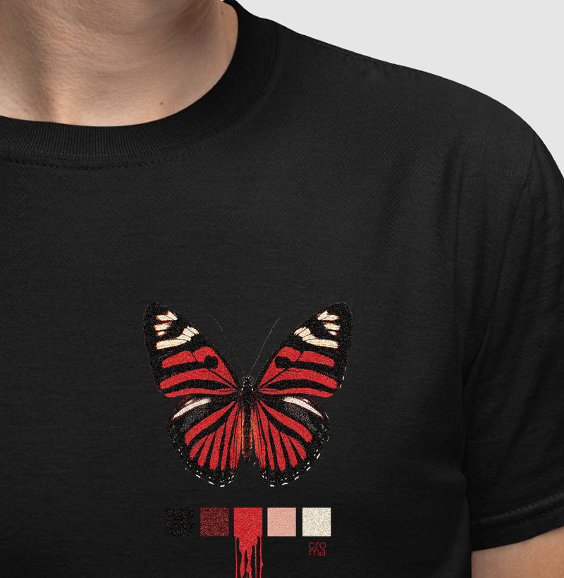 Camiseta Regular Borboleta 1.1