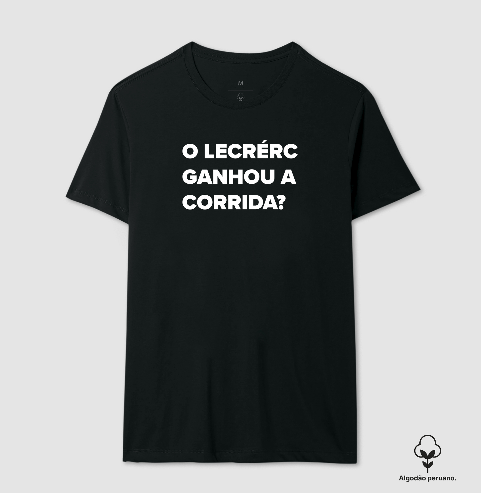 O leclerc ganhou a corrida?