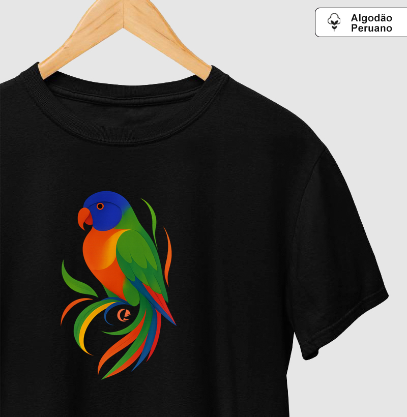 Camiseta Algodão Peruano Loris - Movimento