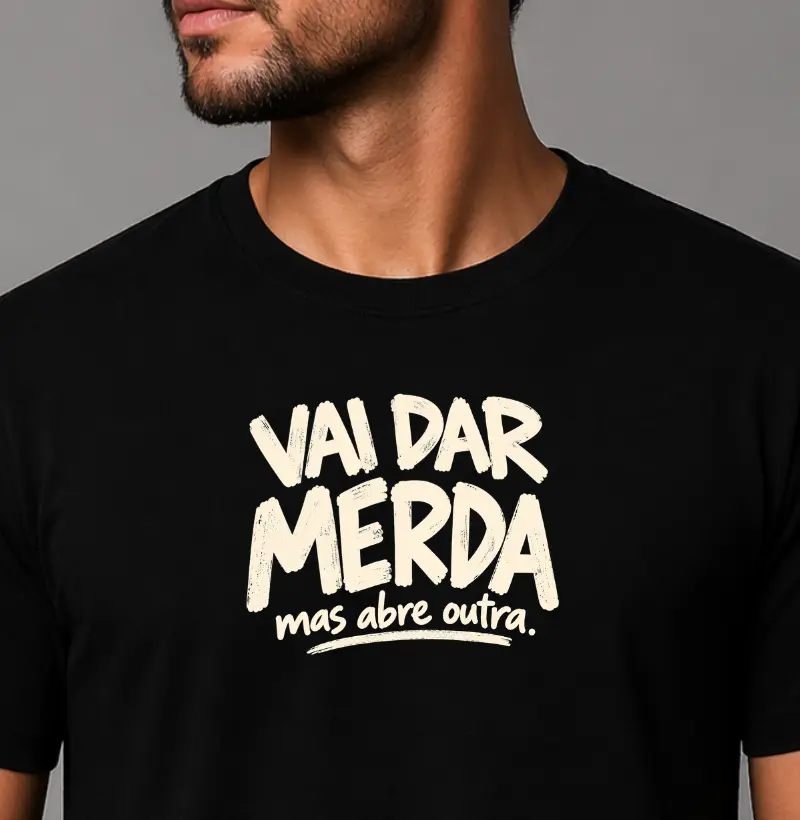 Vai dar merda, mas abre outra