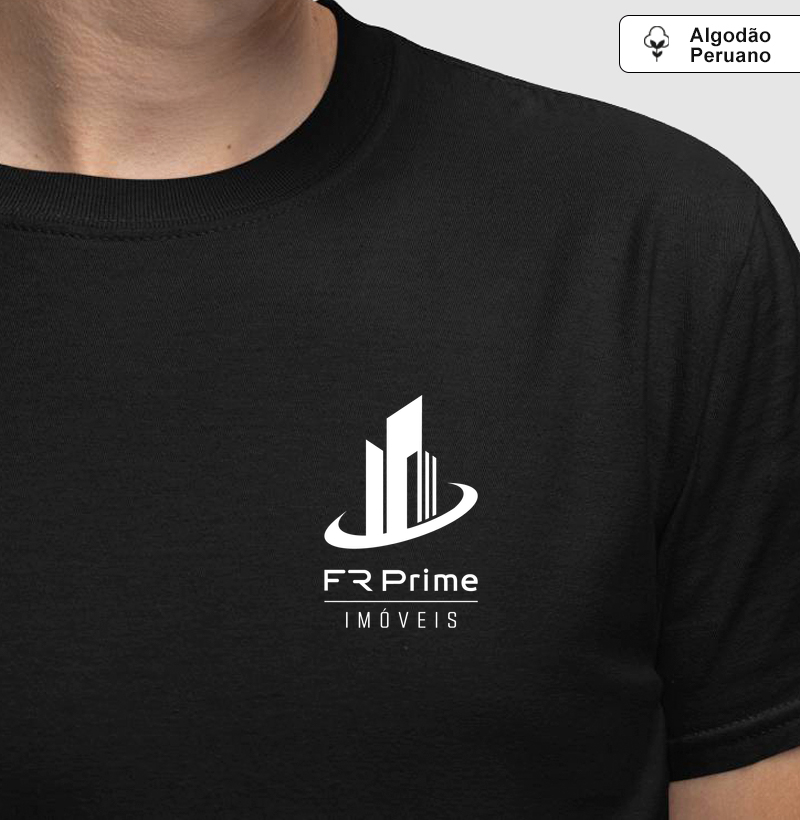 Camiseta | FR Prime Imóveis (Algodão Peruano)