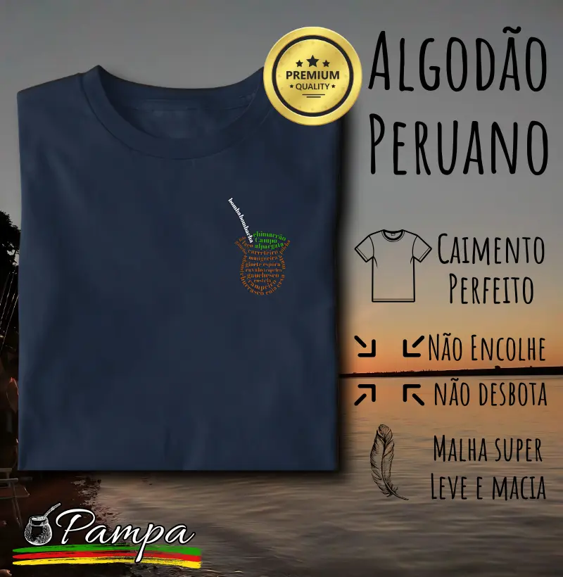 Camiseta Mini Cuia (Premium)