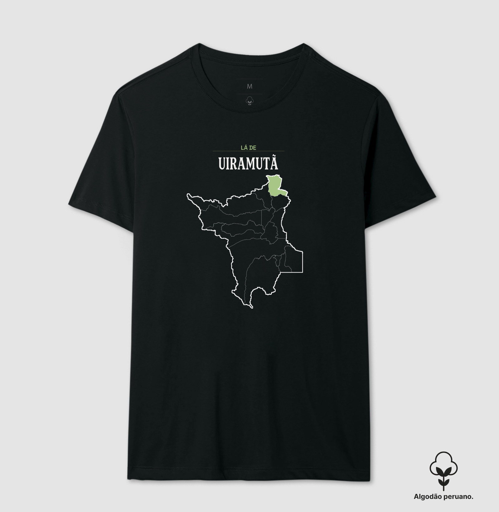 Uiramutã | Território RR - Camiseta Algodão Peruano