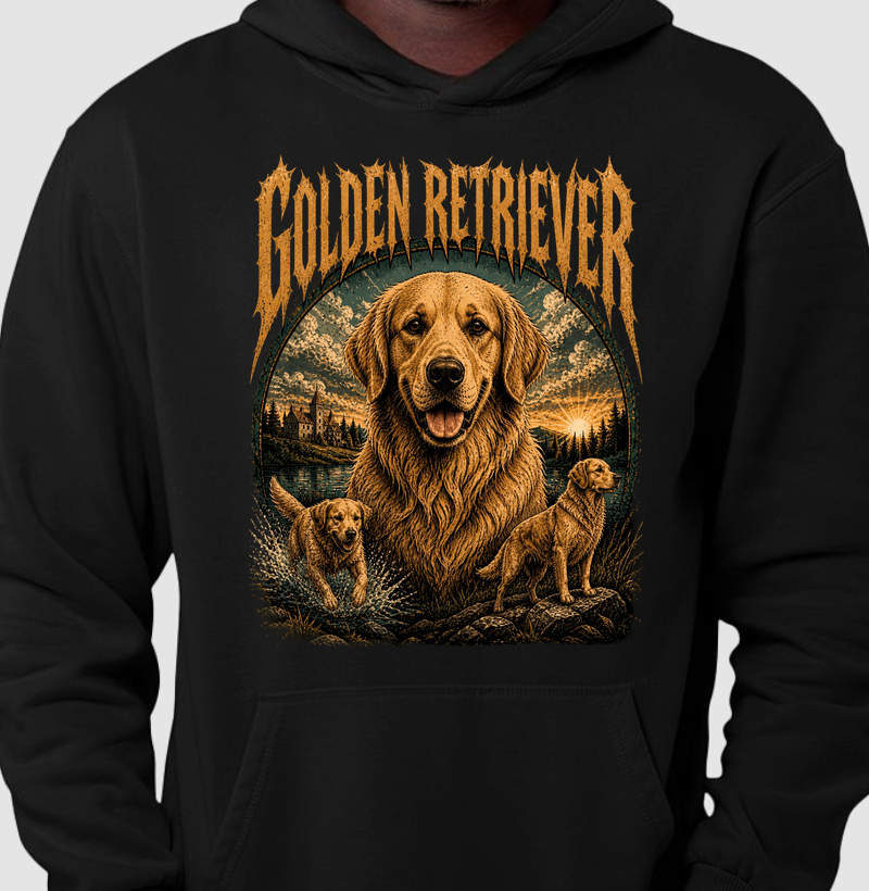 Hoodie Golden Retriever