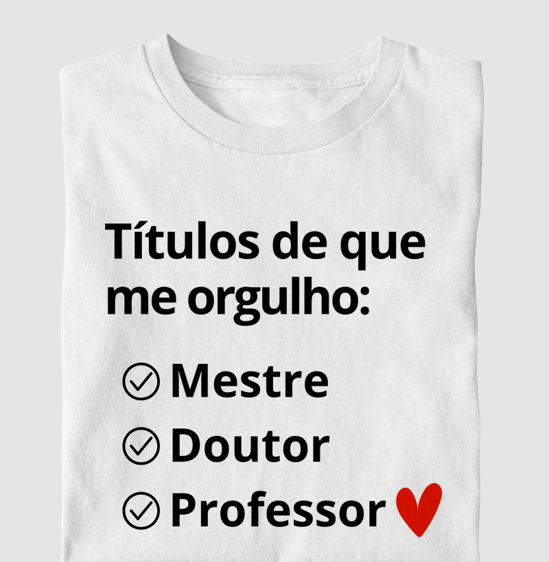 Mestre , doutor , professor