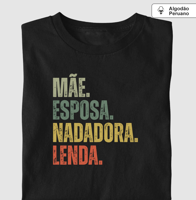 Mãe. Esposa. Nadadora. Lenda.