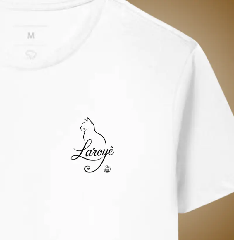 Gato de Exu Laroyê minimalista