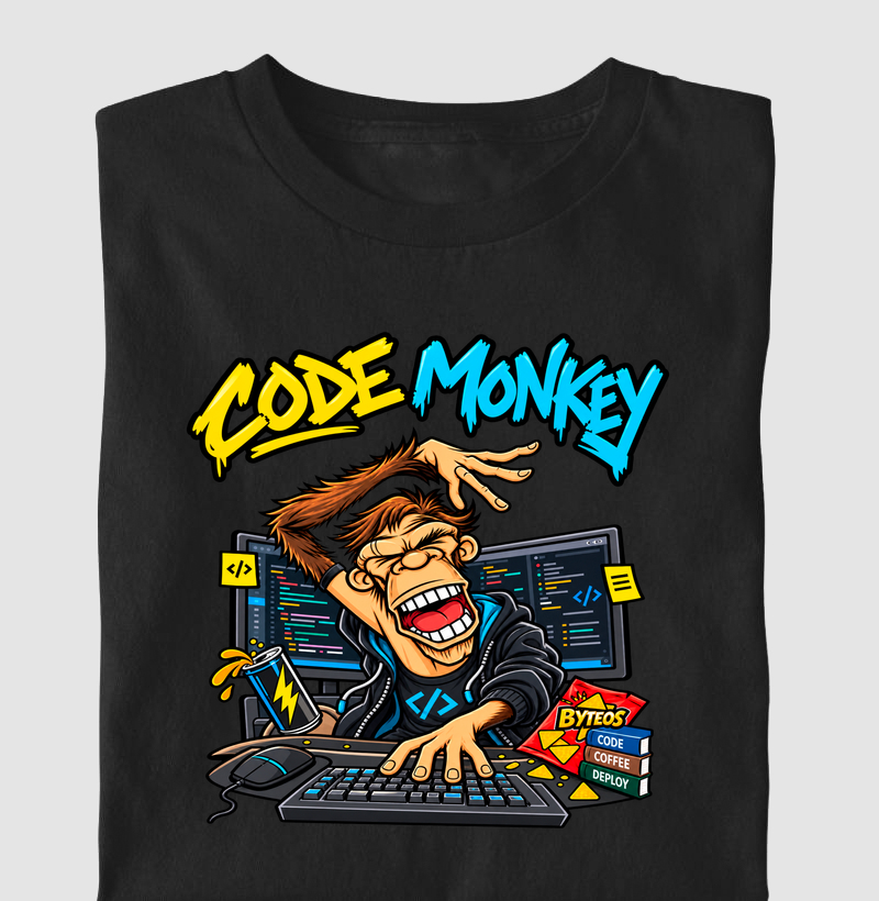 Code Monkey - Camiseta