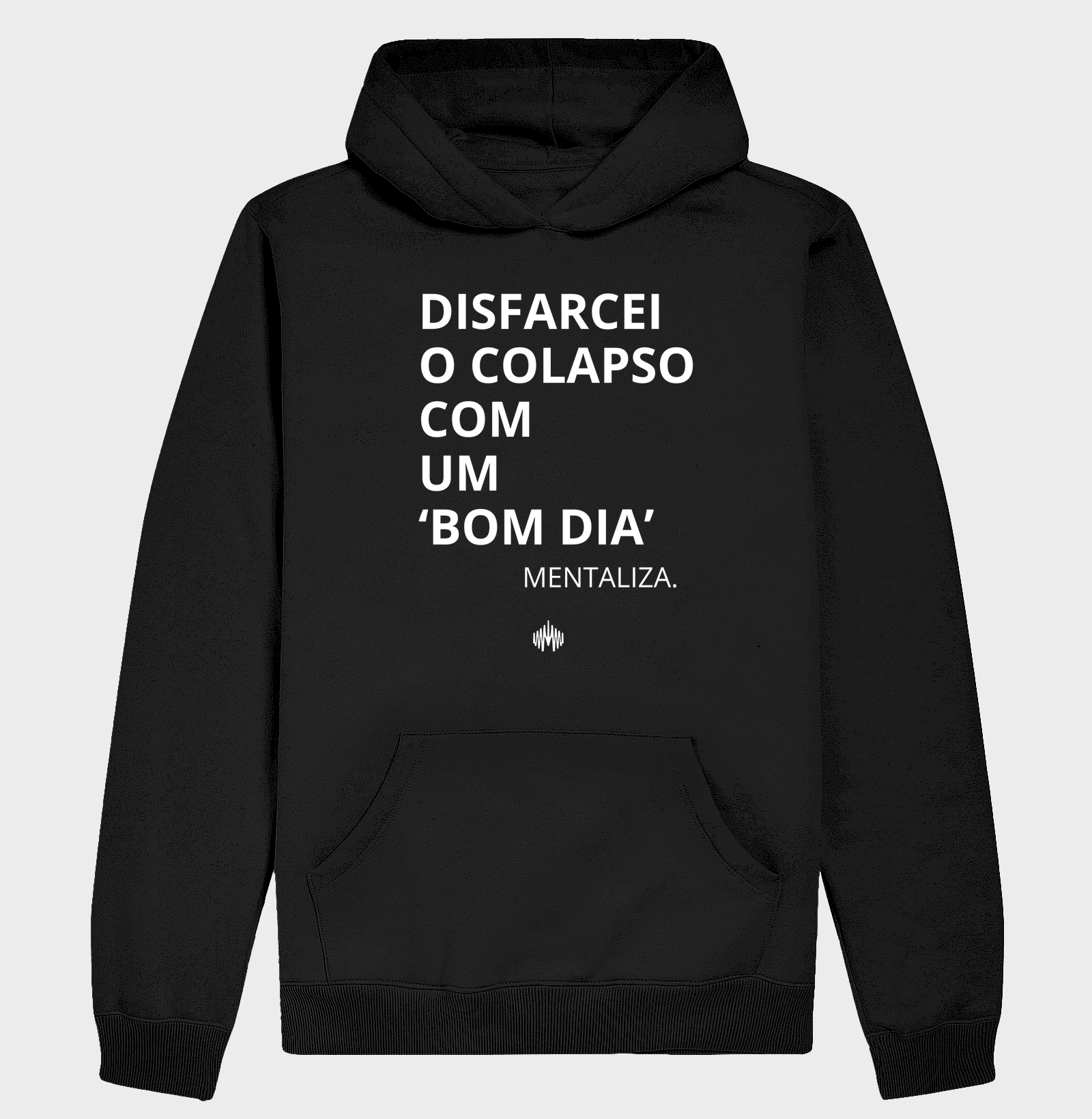 Disfarcei o colapso com um 'bom dia'