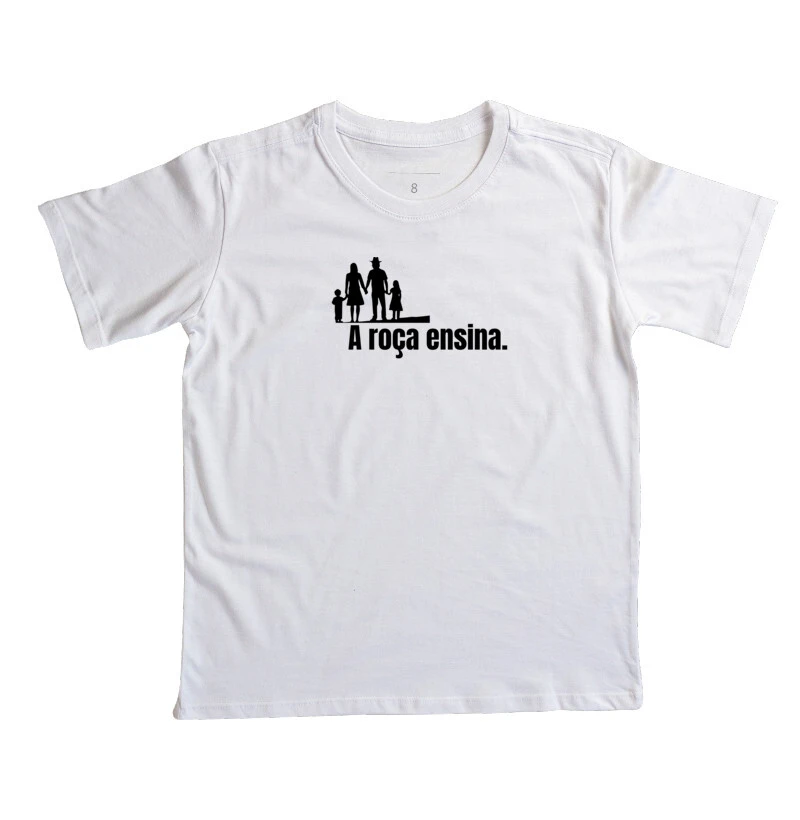 A roça ensina - Camiseta Infantil