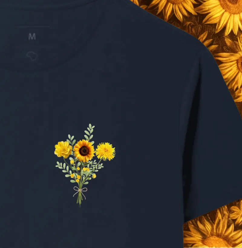 flores amarelas - bolso