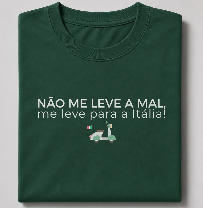 Não me leve a mal...
