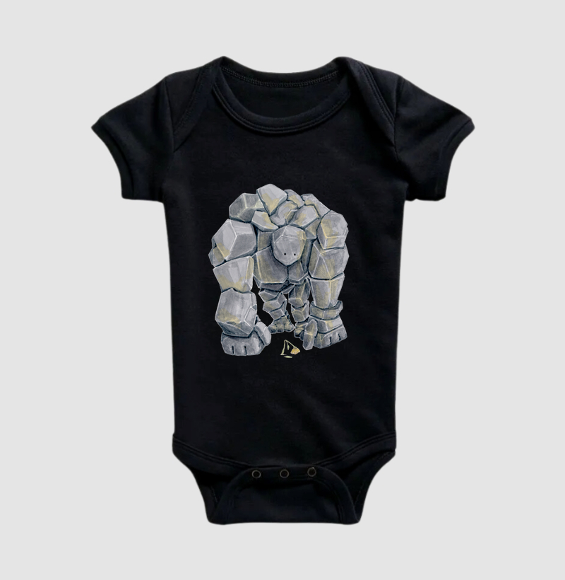 Body Infantil Golem de Pedra