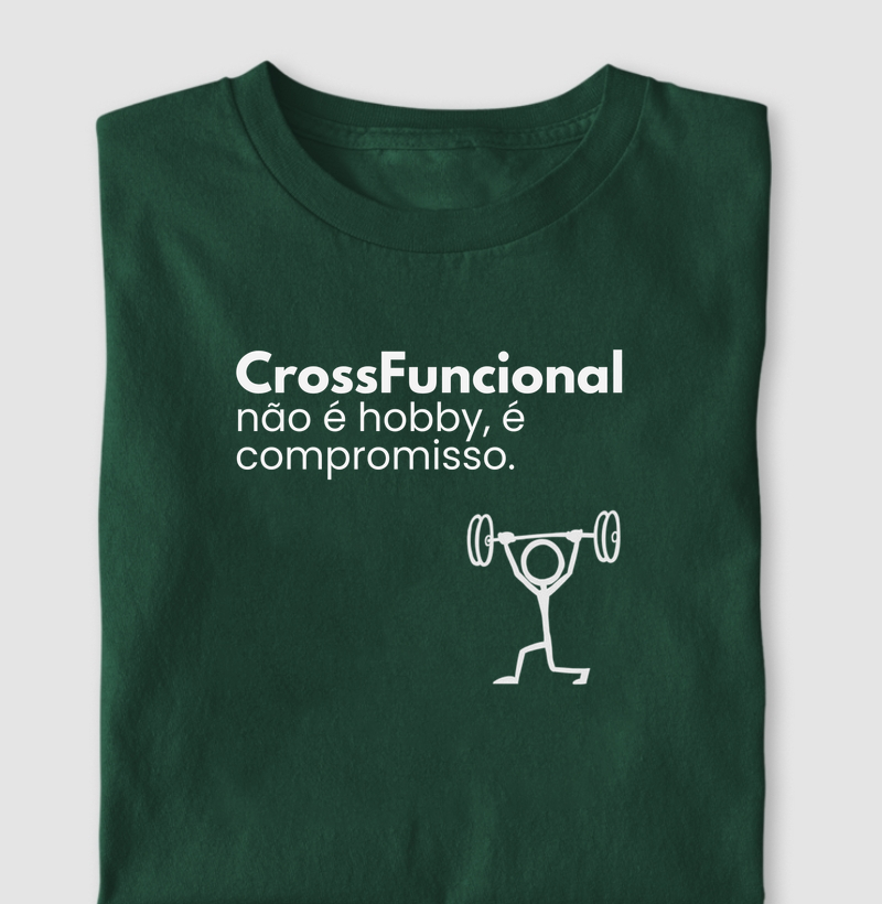 CrossFuncional não é hobby, é compromisso.