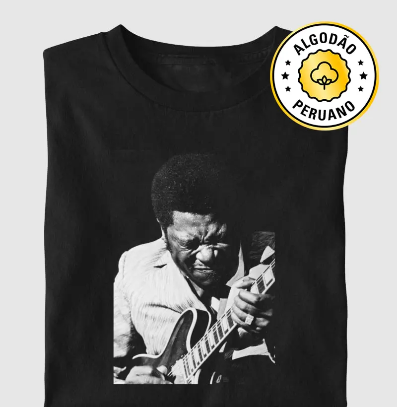 B.B. King, 1972 - Camiseta Algodão Peruano