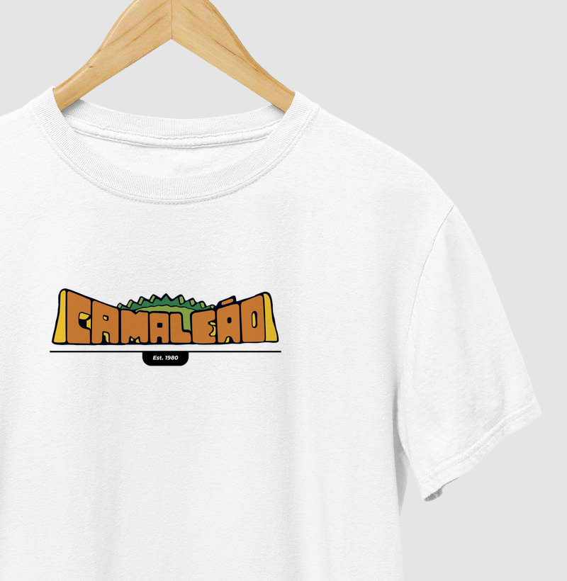 Camiseta Masculina Camaleão - Marca 1980