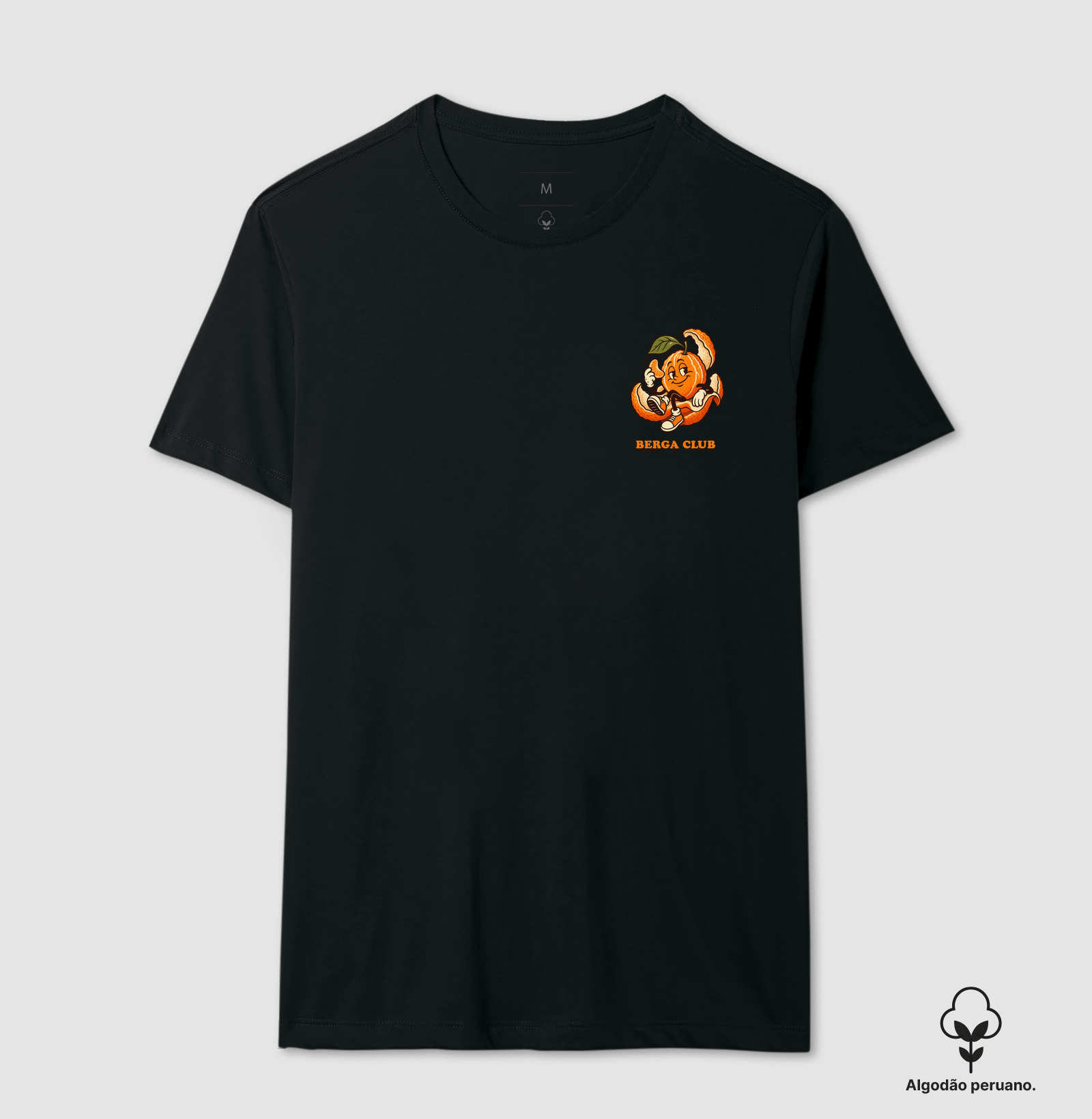 Só Mais Um Gomo — Pocket - Camiseta Algodão Peruano