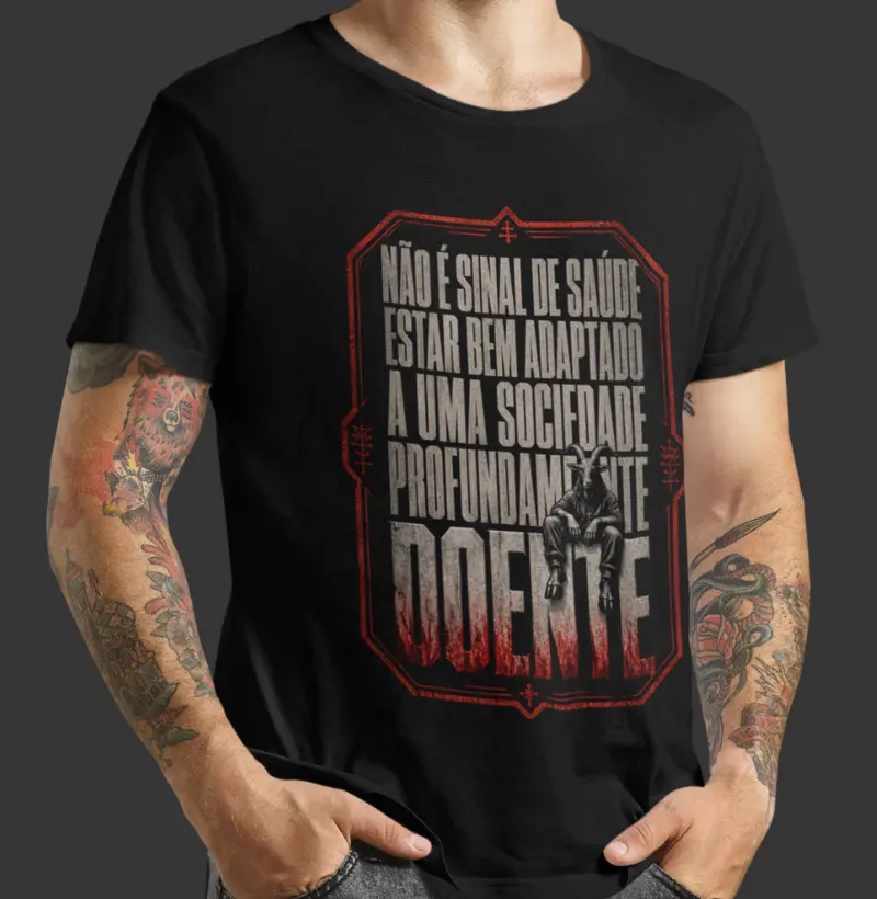 Não é sinal de saúde.