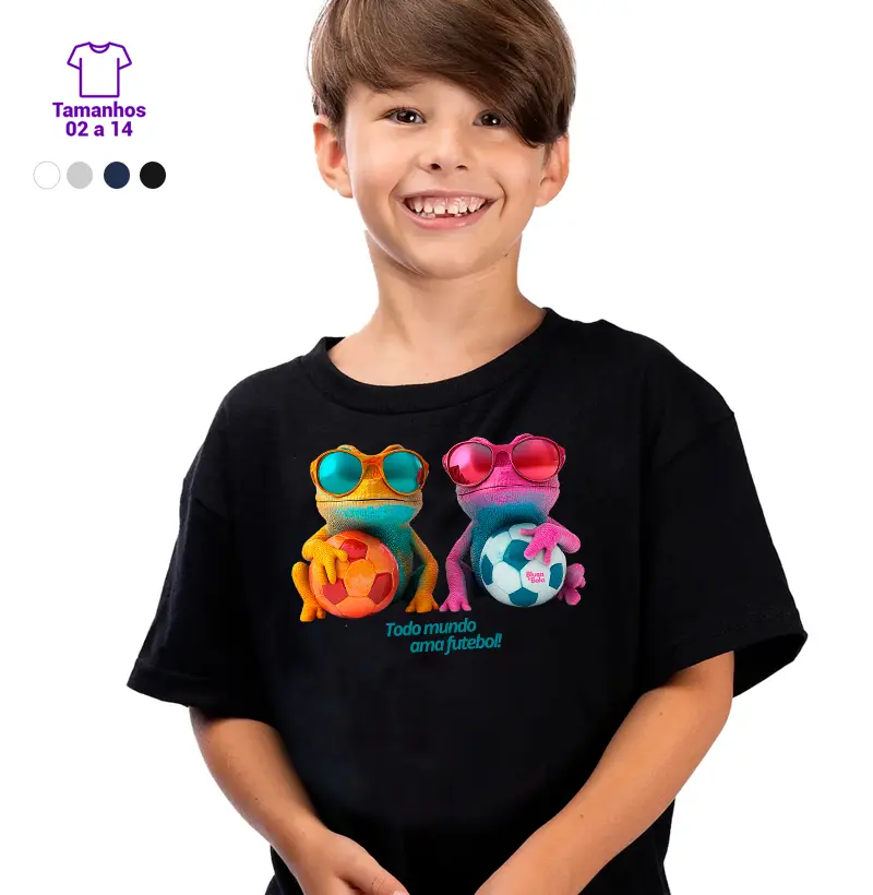 Camiseta Sapos Boleiros - Kids