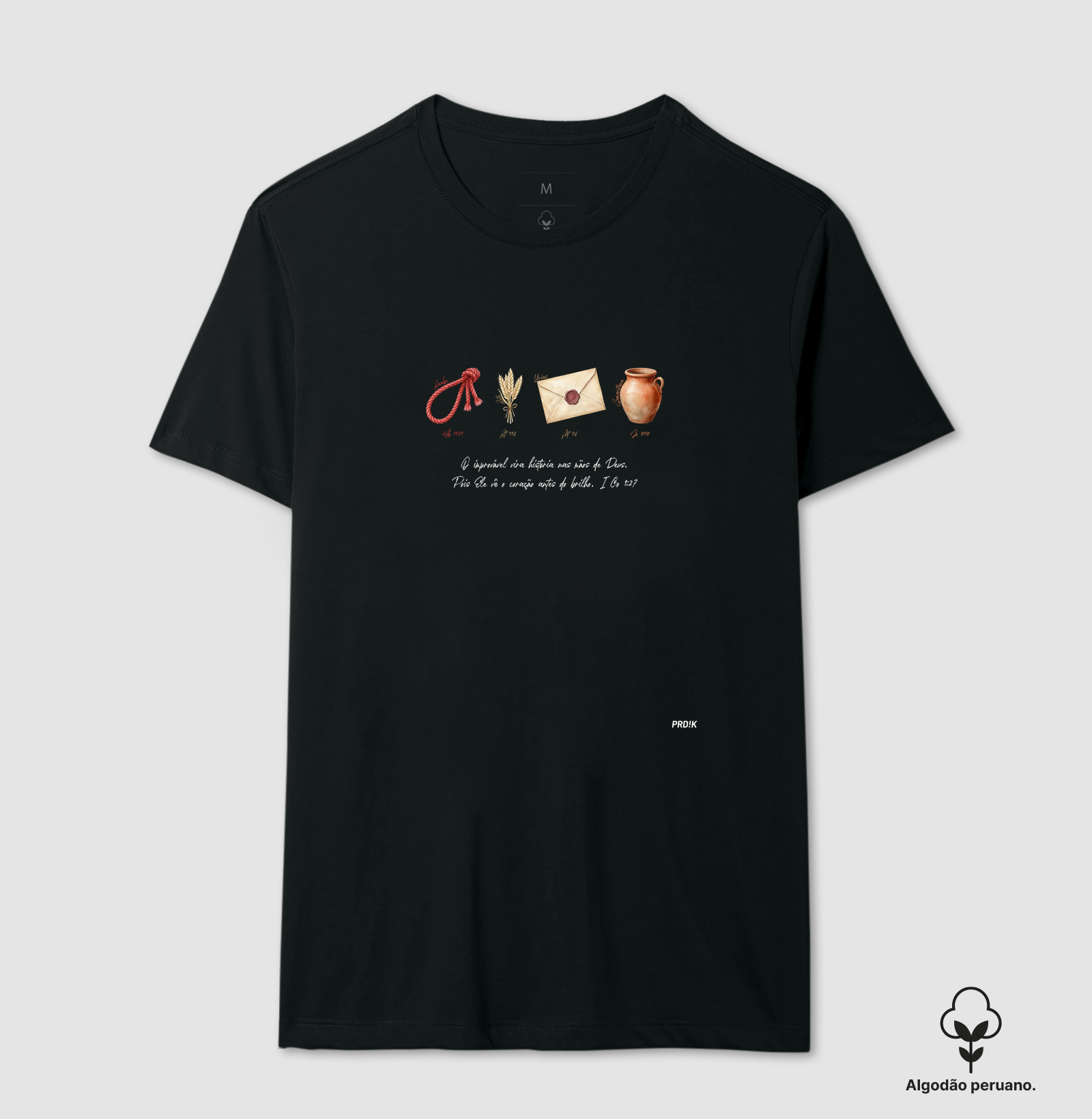 Camiseta Algodão Peruano com Estampa - Os Improváveis