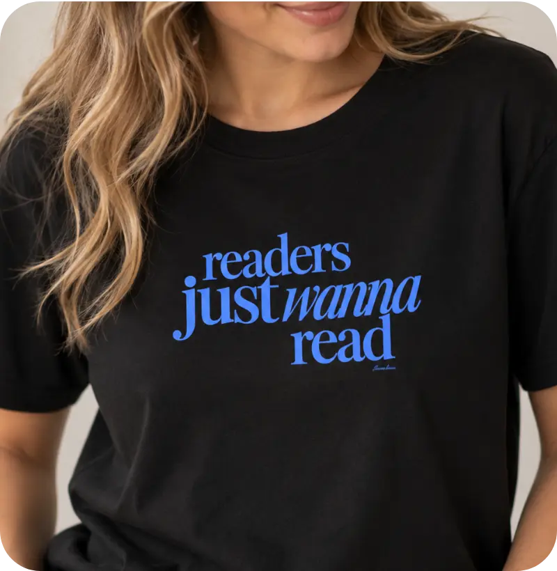 Camiseta Readers Just Wanna Read