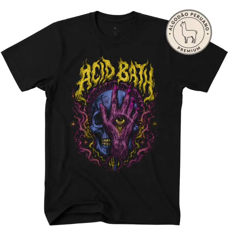 Camiseta Algodão Peruano Bad Bath