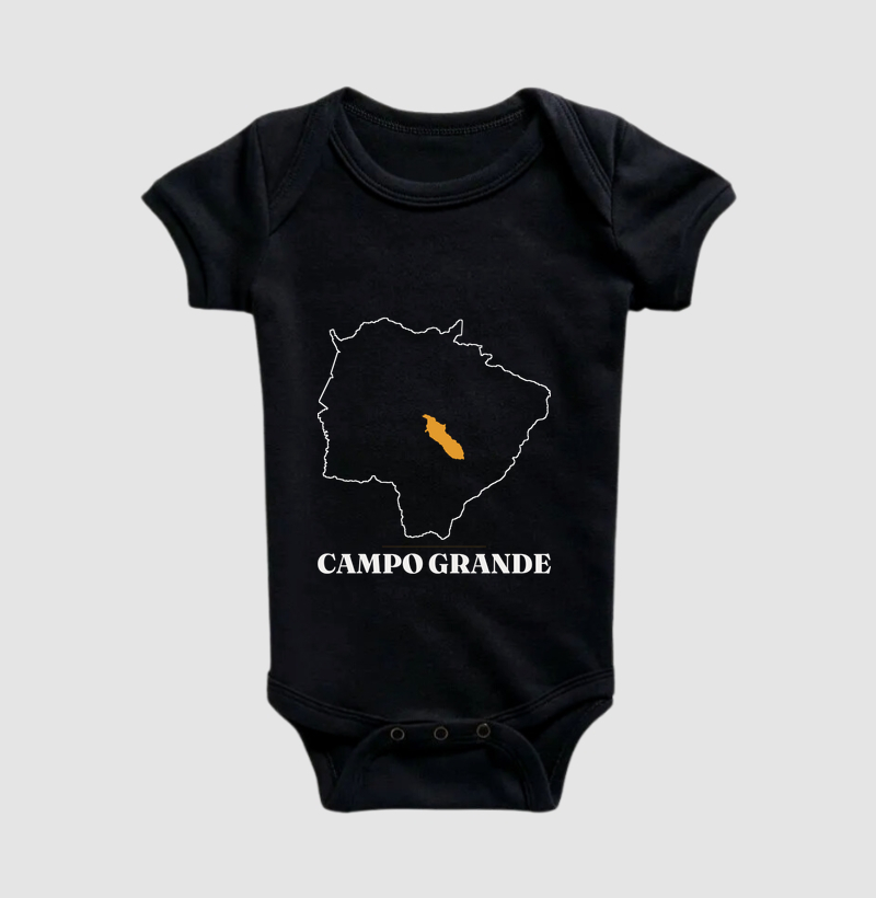 Campo Grande | Traço MS - Body Infantil