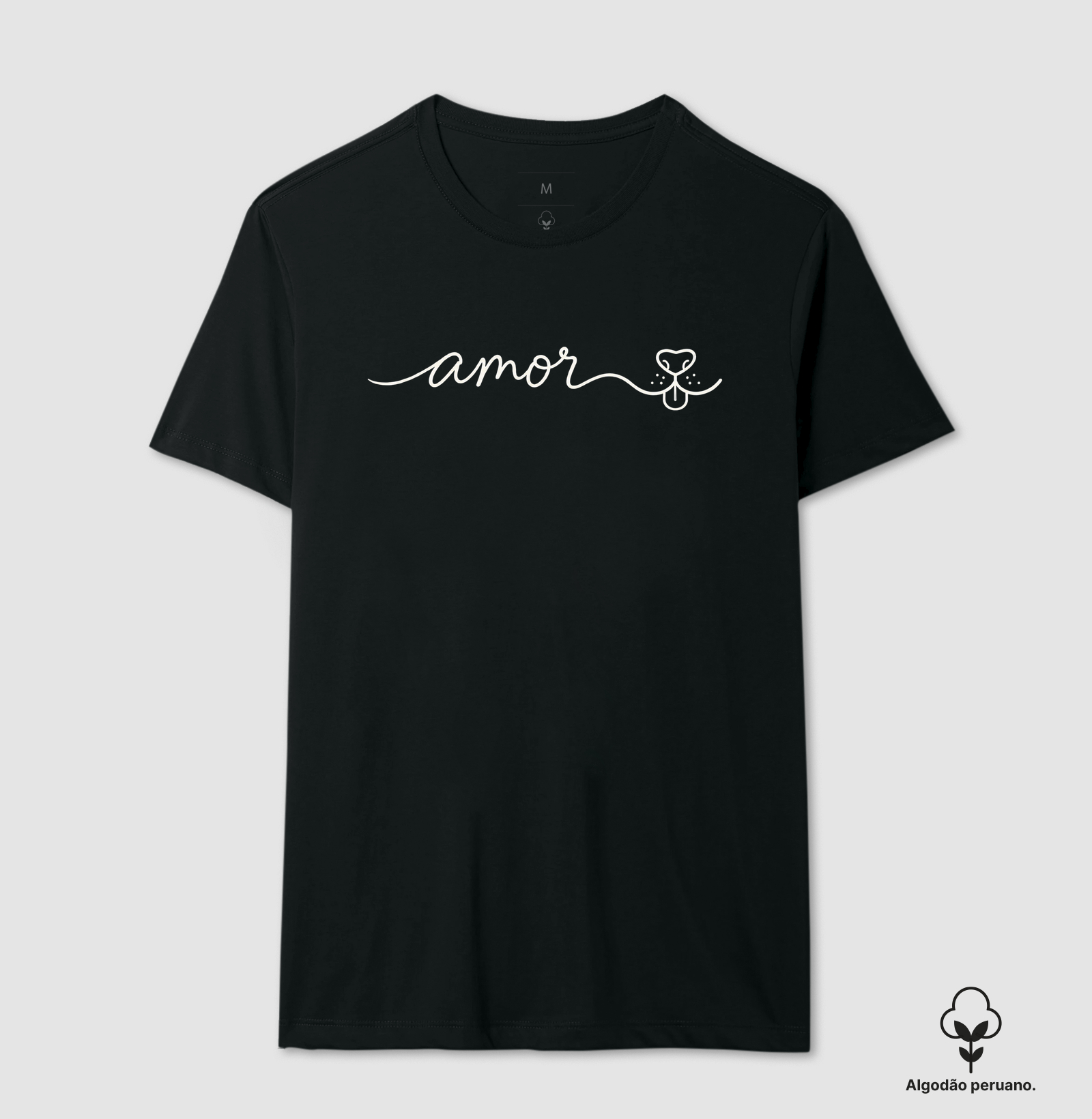 Amor - Camiseta Algodão Peruano