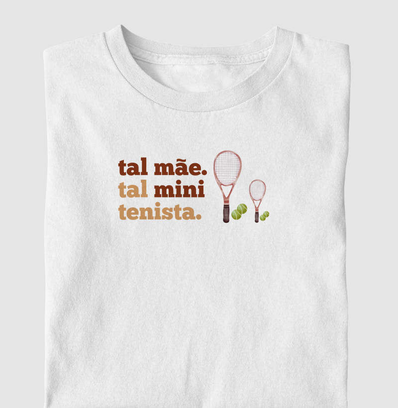 Tal mãe, tal mini tenista