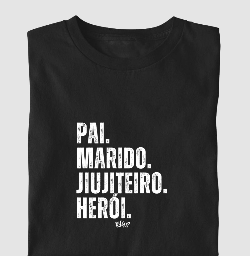 Pai, marido, jiujiteiro. herói.