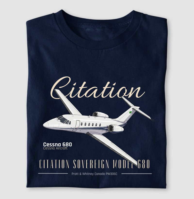 Cessna Citation Sovereign 680 - Camiseta