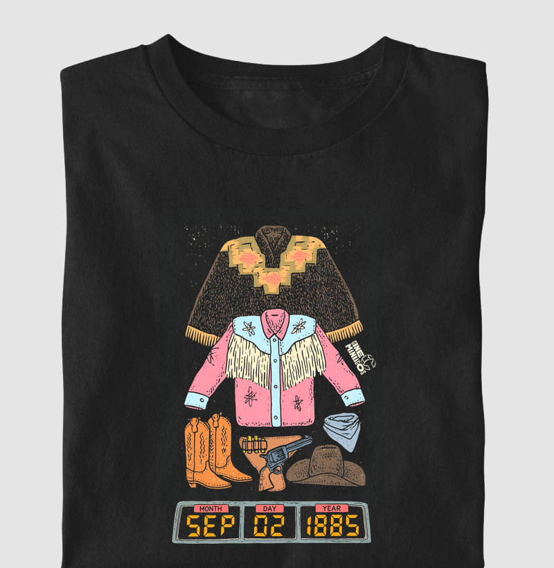Camiseta Marty 1885 — De Volta para o Futuro III - Camiseta