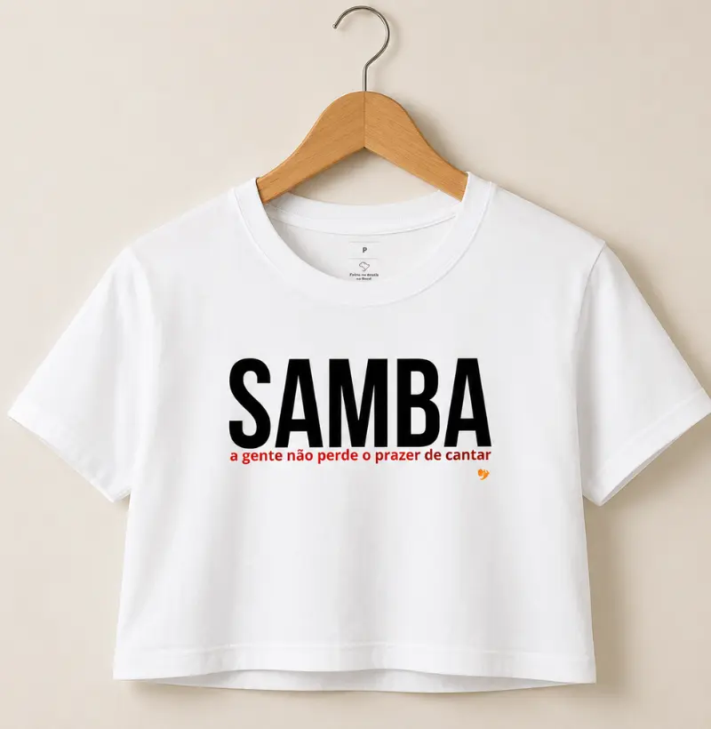 Samba, a gente não perde o prazer de cantar