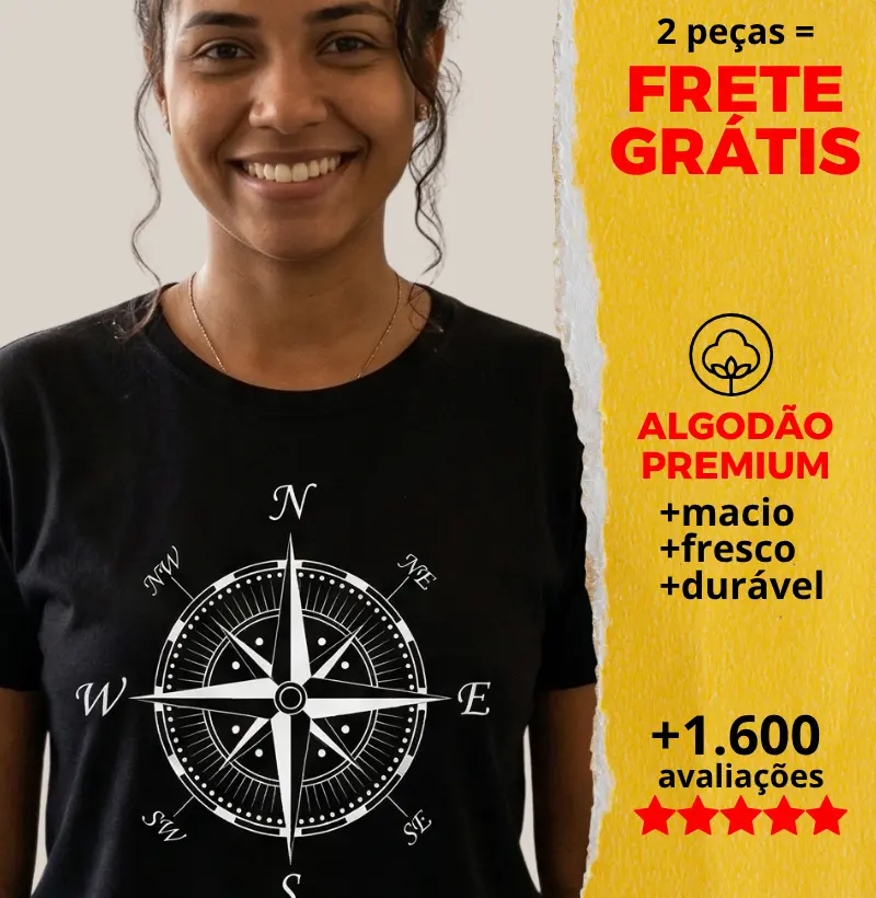 Camiseta Rosa dos Ventos