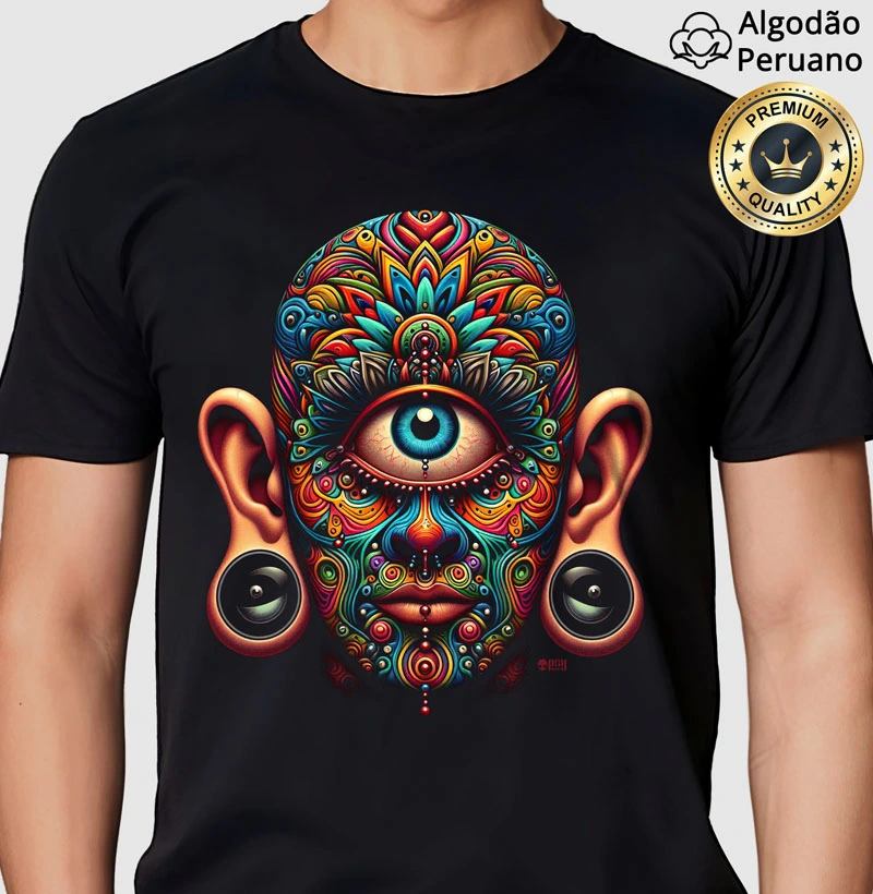 Ciclope Tribal (Algodão Peruano)