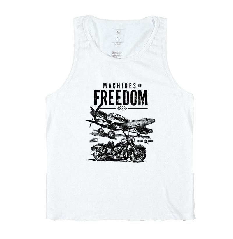  Camiseta Machines of Freedom  - Regata
