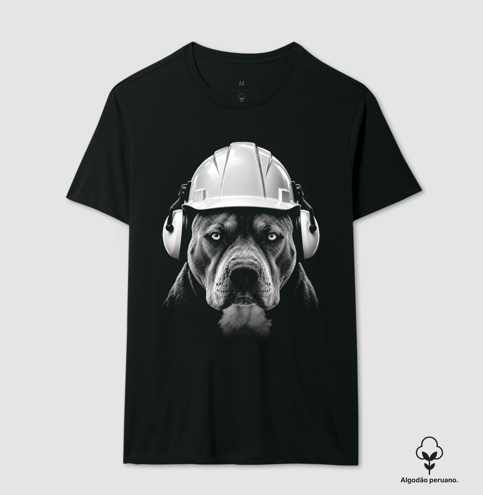 Pitbull Operacional - Camiseta Algodão Peruano