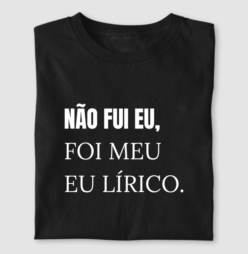 Foi Meu Eu Lírico