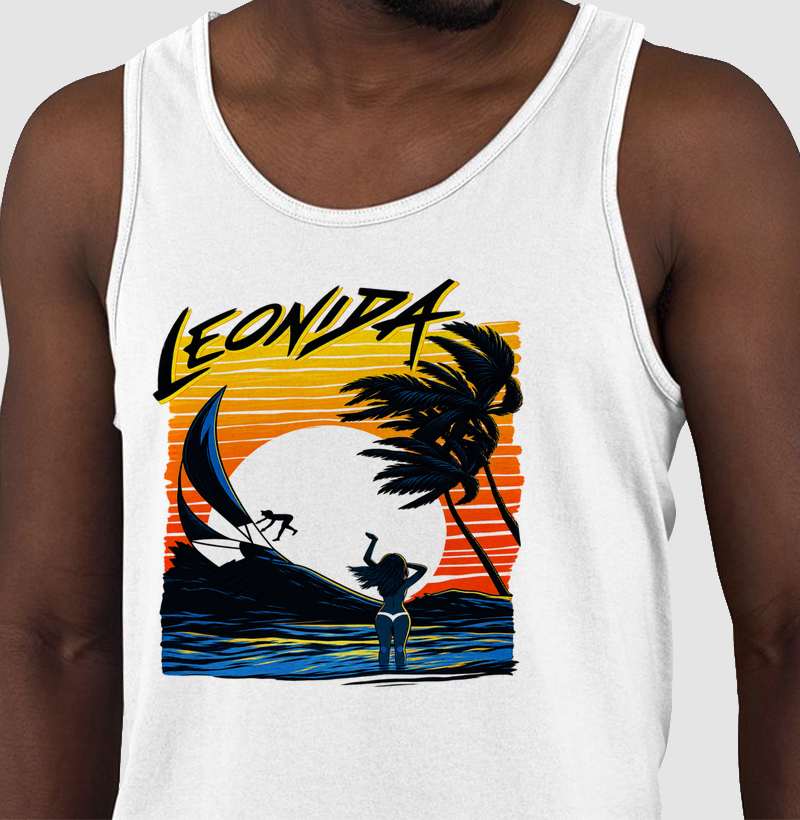 Regata Jason (GTA 6) retrô "Sunset Beach" de Leonida